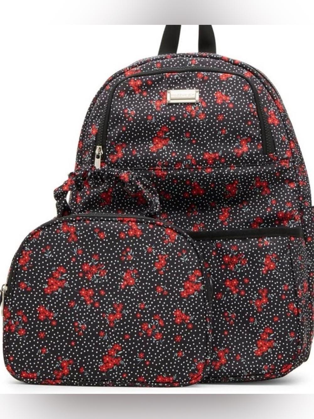 Nylon Backpack and Lunchbox Set